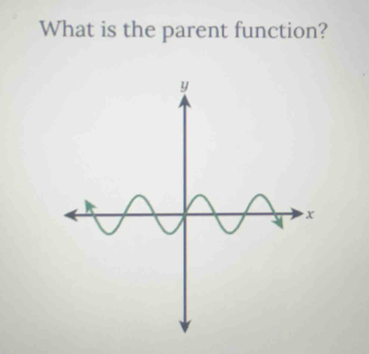 what is the parent function?