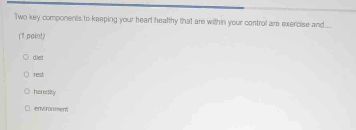 two key components to keeping your heart healthy that are within your c…