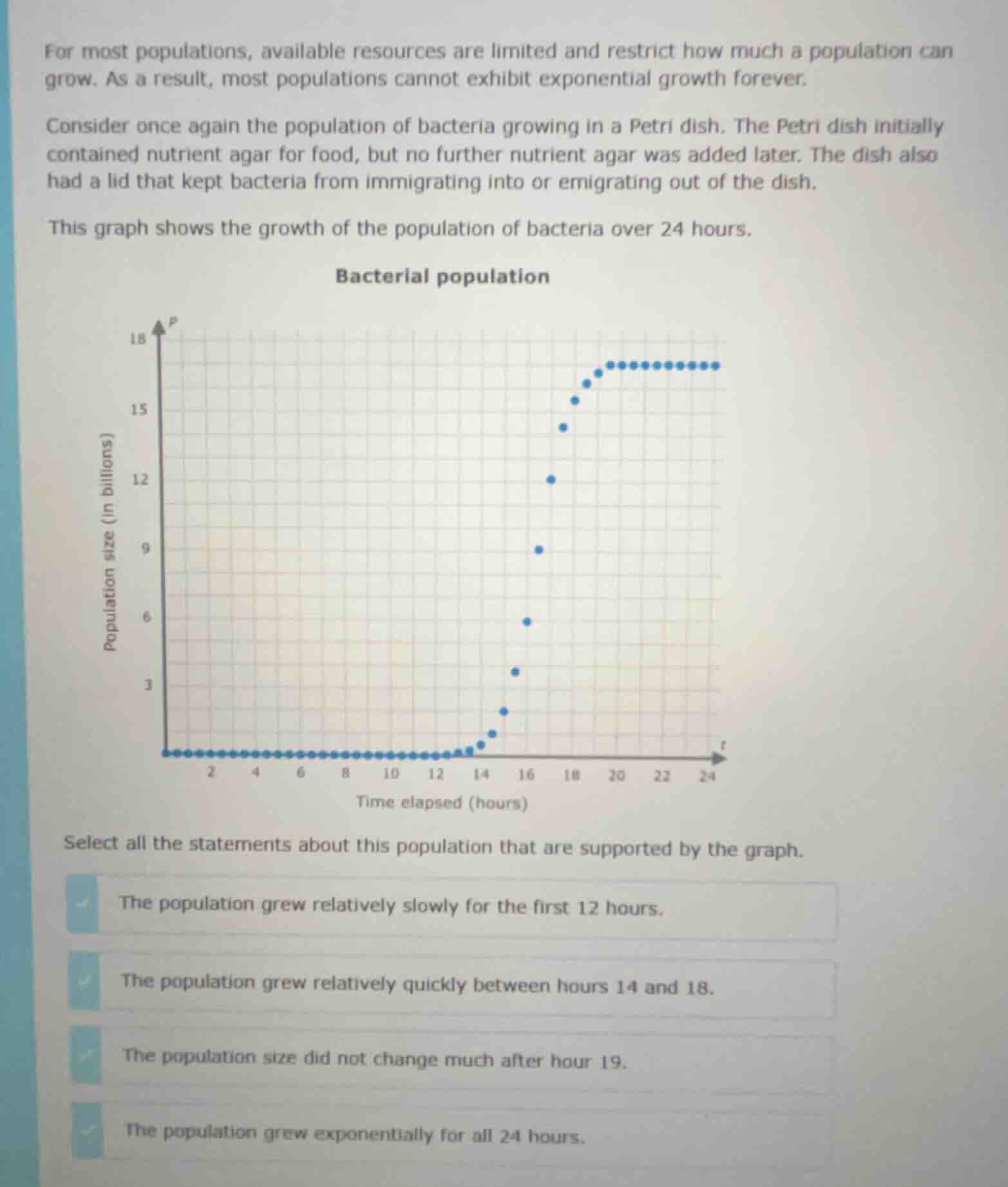 for most populations, available resources are limited and restrict how …