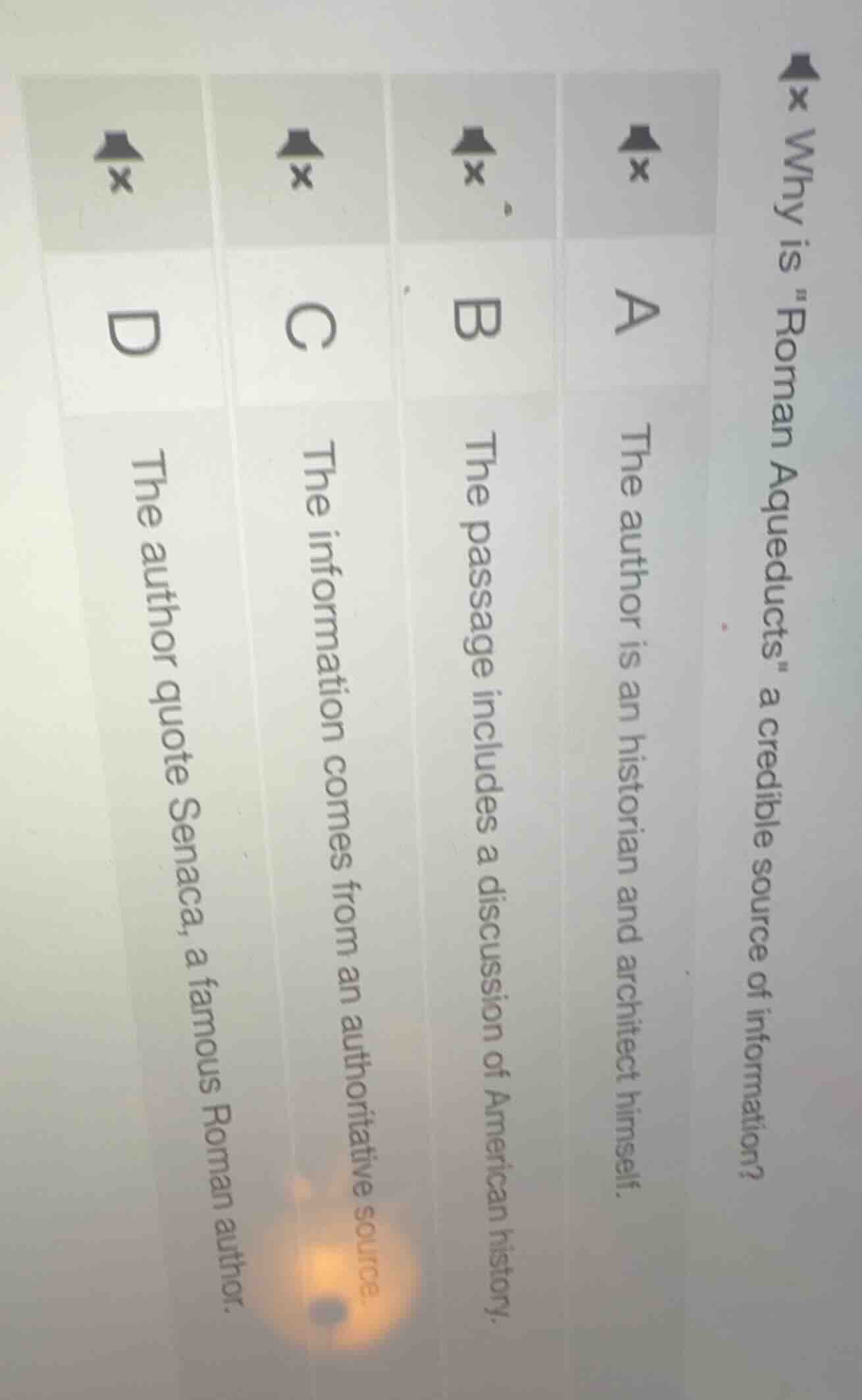 why is oman aqueducts\ a credible source of information? a the author i…