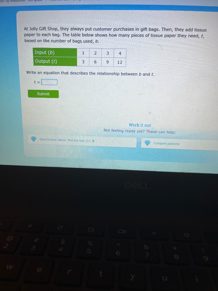 at jolly gift shop, they always put customer purchases in gift bags. th…