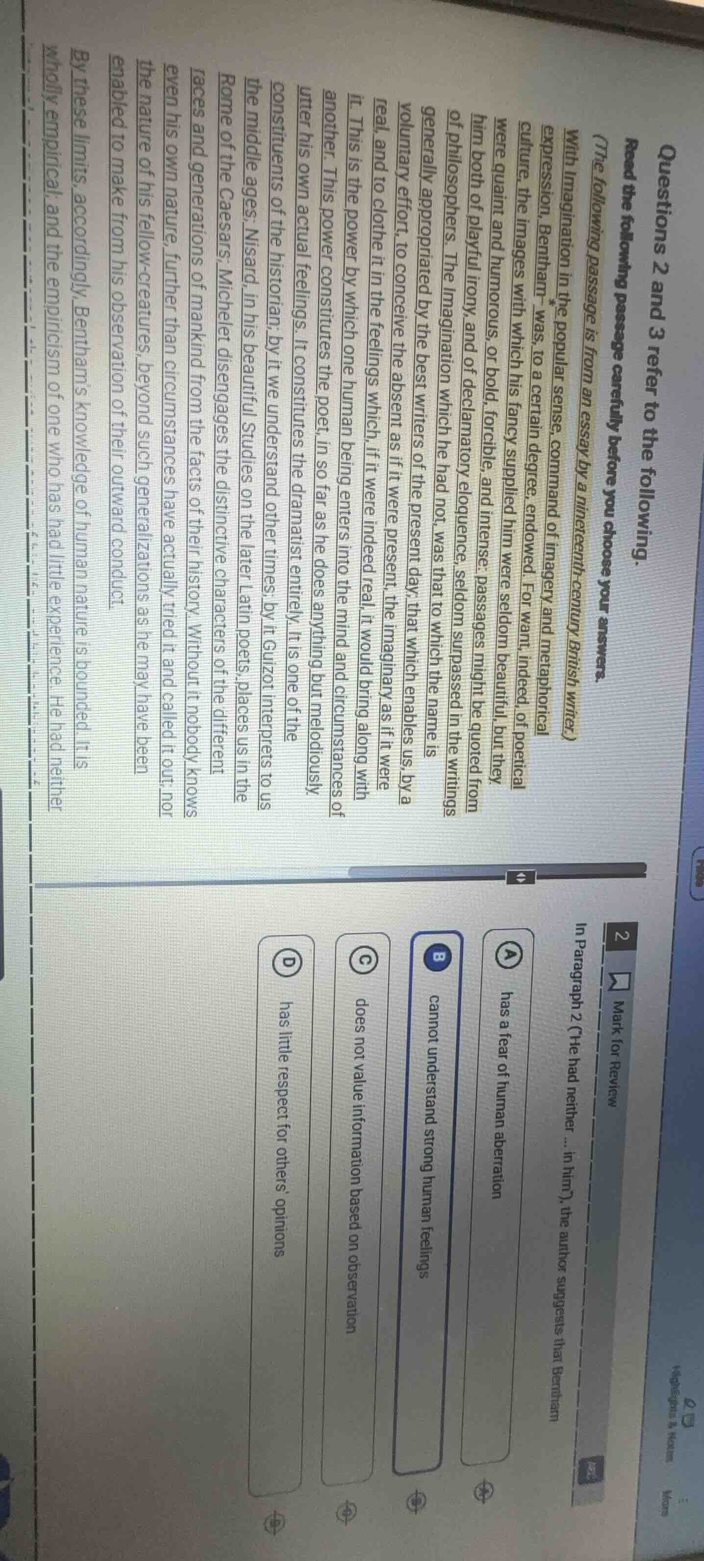 questions 2 and 3 refer to the following.read the following passage car…