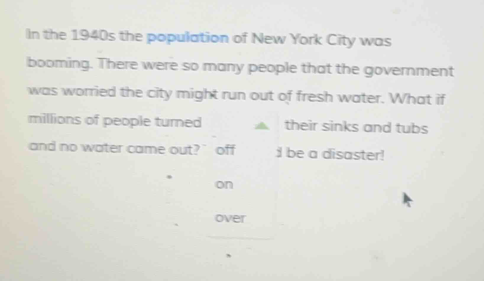 in the 1940s the population of new york city was booming. there were so…