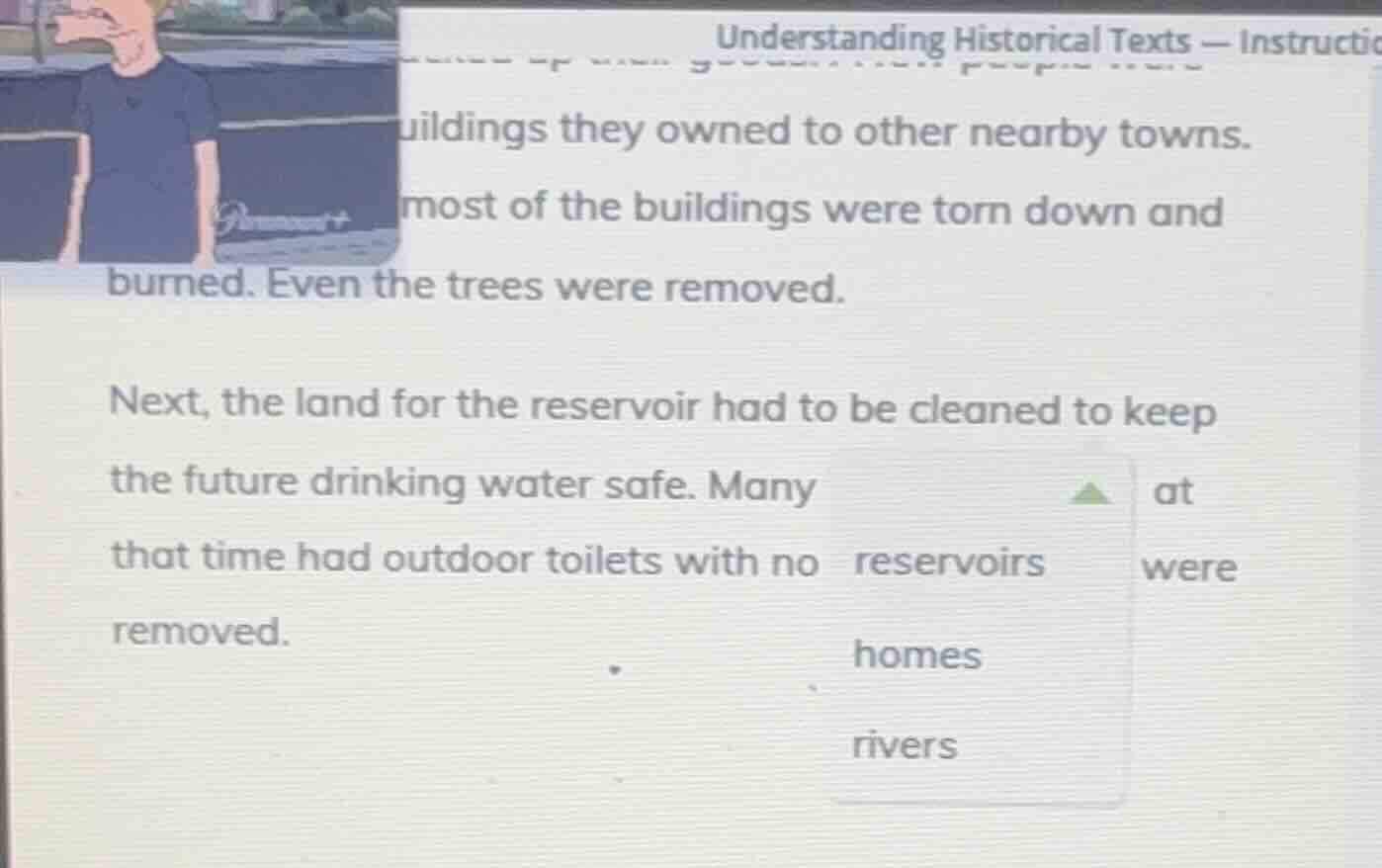 understanding historical texts — instructio buildings they owned to oth…