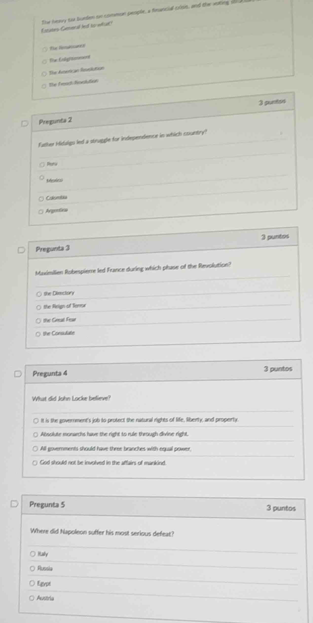 the heavy tax burdens on common people, a financial crisis, and the est…