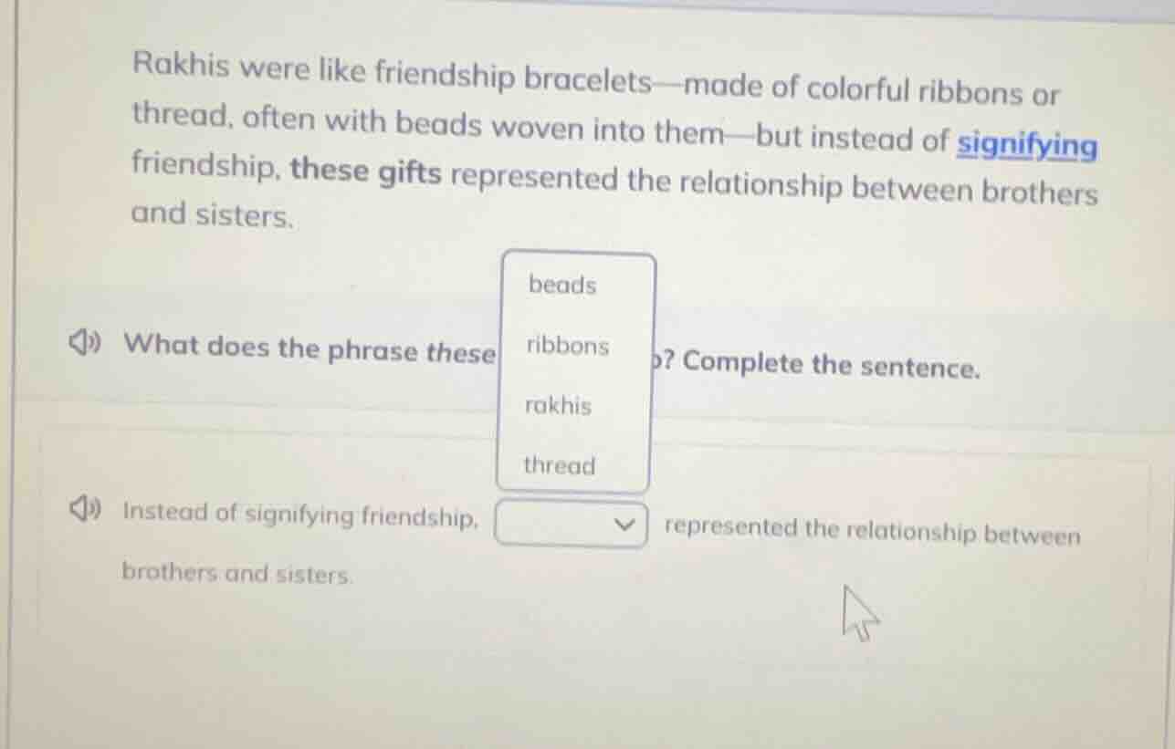 rakhis were like friendship bracelets—made of colorful ribbons or threa…