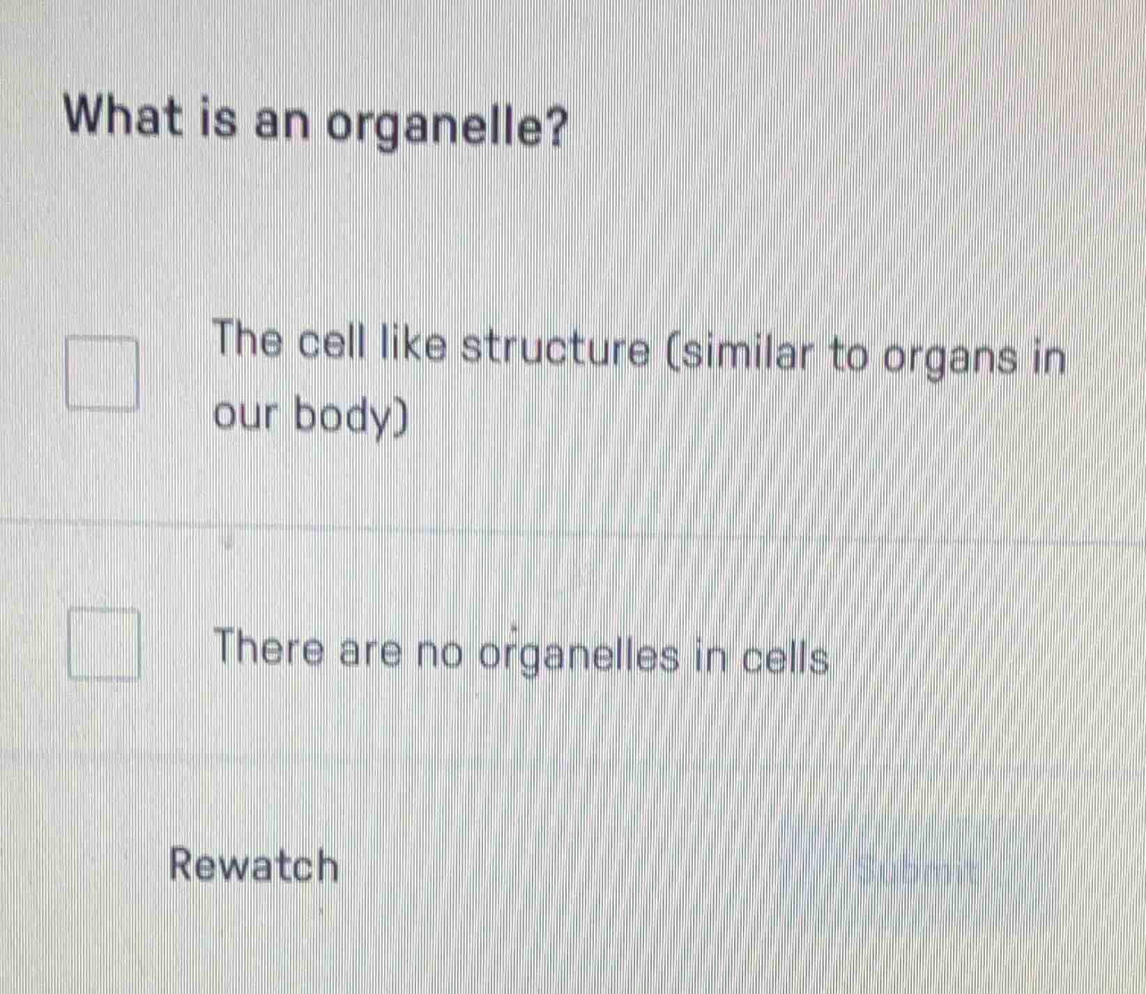 what is an organelle? the cell like structure (similar to organs in our…