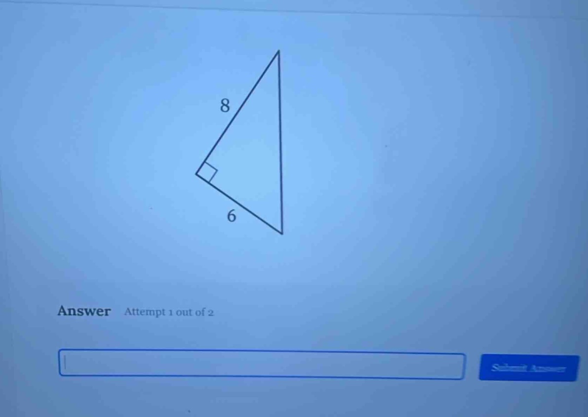 answer attempt 1 out of 2