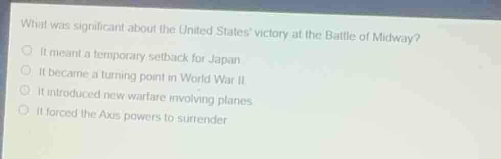 what was significant about the united states victory at the battle of m…