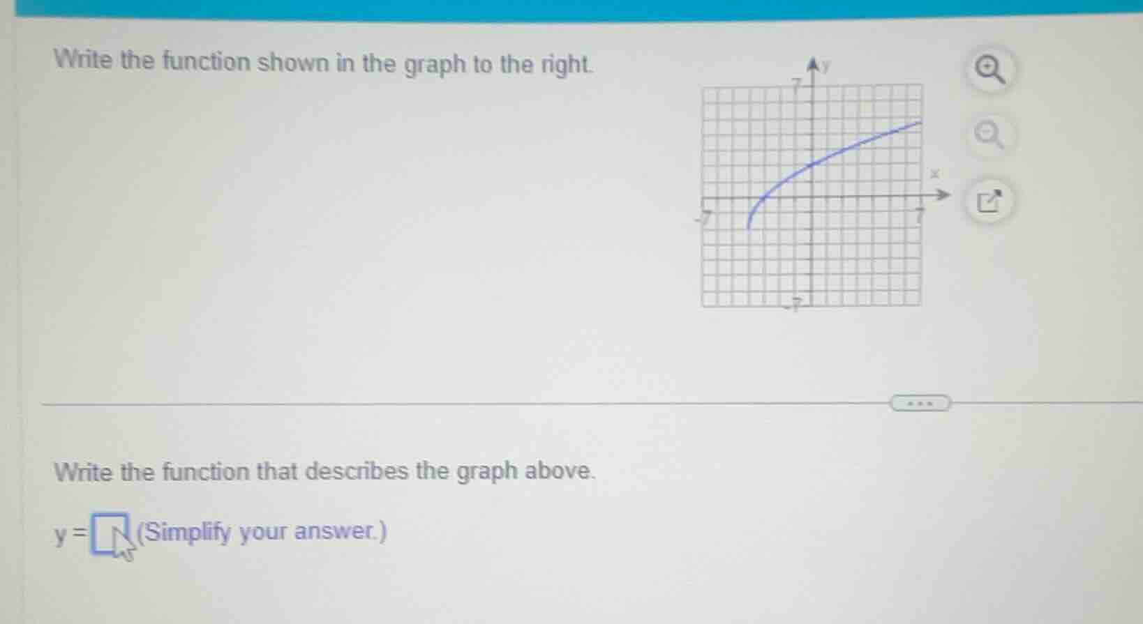 write the function shown in the graph to the right. write the function …