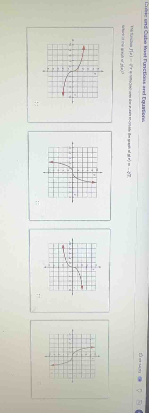 cubic and cube root functions and equations the function $f(x) = \\sqrt…