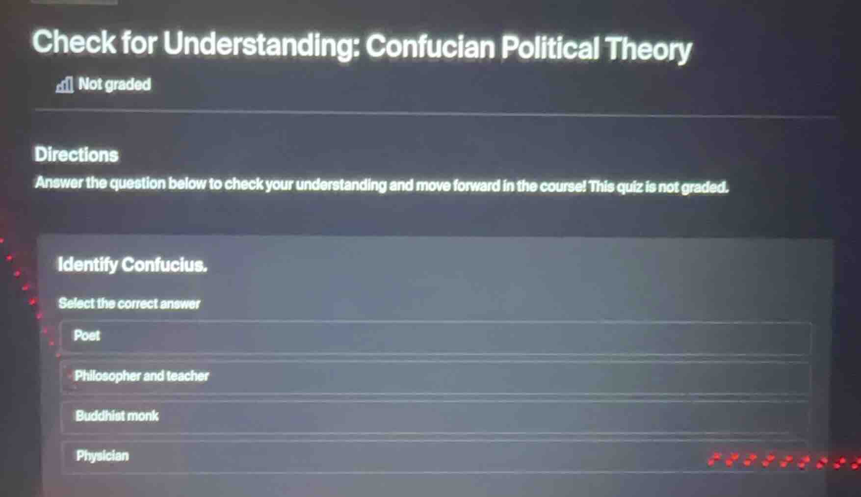check for understanding: confucian political theorynot gradeddirections…