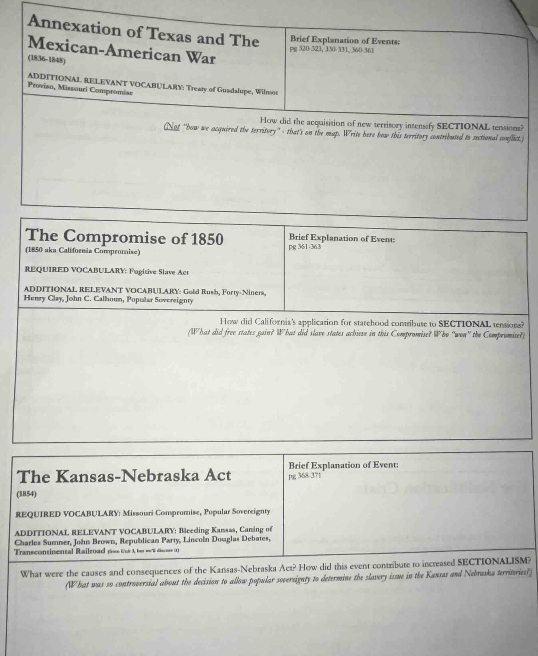 annexation of texas and the mexican-american war (1836-1848) additional…