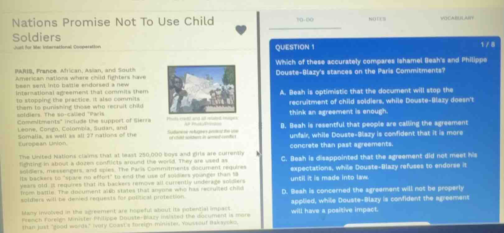 nations promise not to use child soldiers just for me: international co…