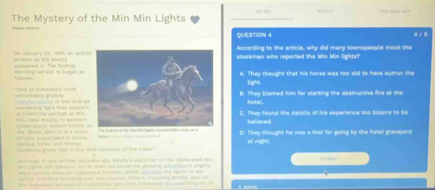 the mystery of the min min lights news: history on january 25, 1947, an…