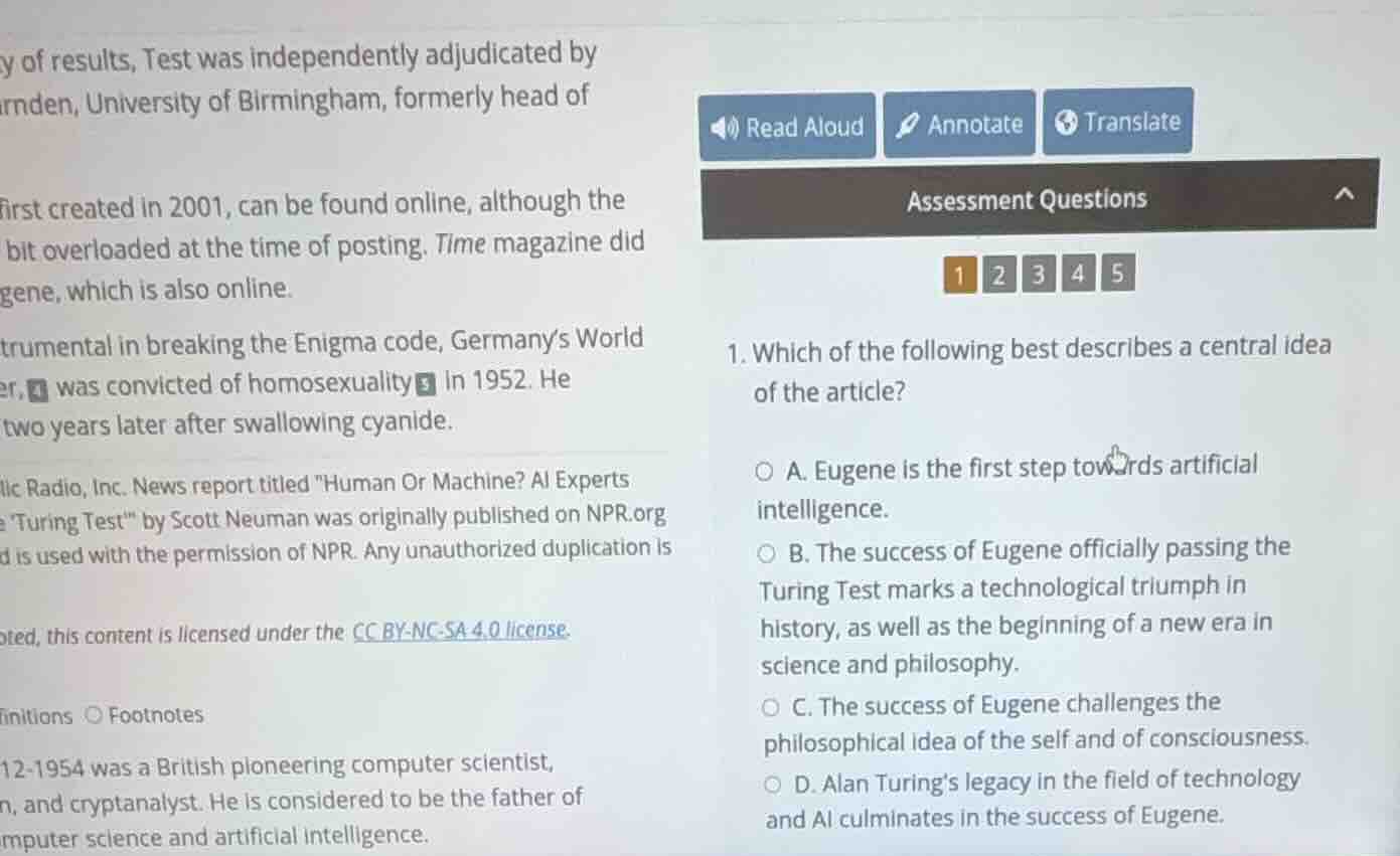 y of results, test was independently adjudicated by rnden, university o…