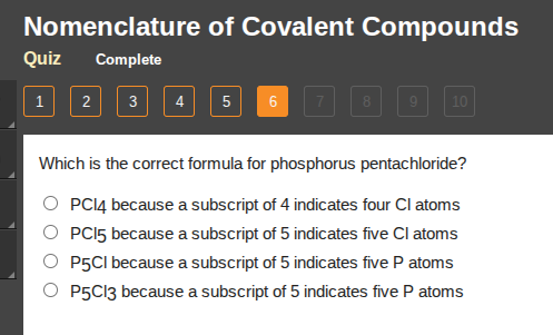 nomenclature of covalent compounds quiz complete 1 2 3 4 5 6 7 8 9 10 w…