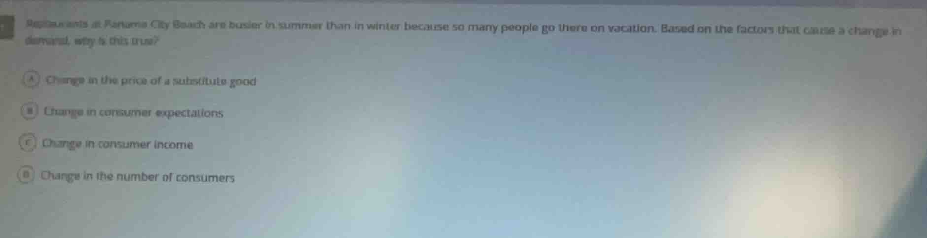 restaurants at panama city beach are busier in summer than in winter be…