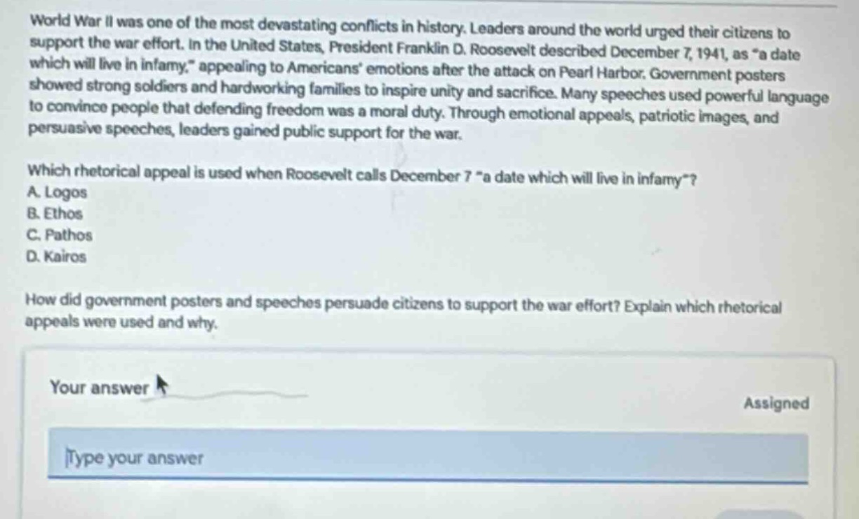 world war ii was one of the most devastating conflicts in history. lead…