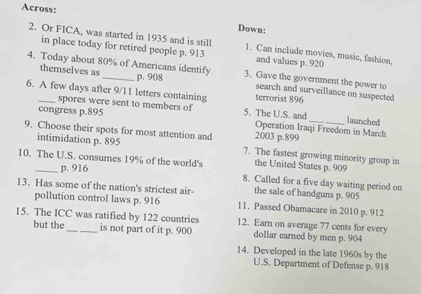 across: 2. or fica, was started in 1935 and is still in place today for…