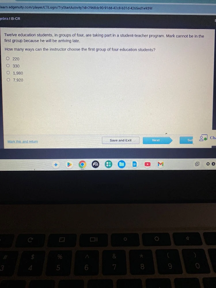 egra i b-cr twelve education students, in groups of four, are taking pa…