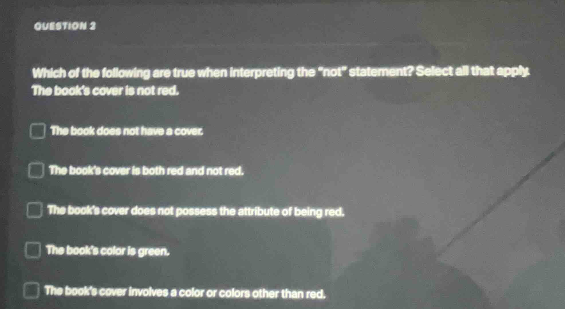 question 2 which of the following are true when interpreting the ot\ st…