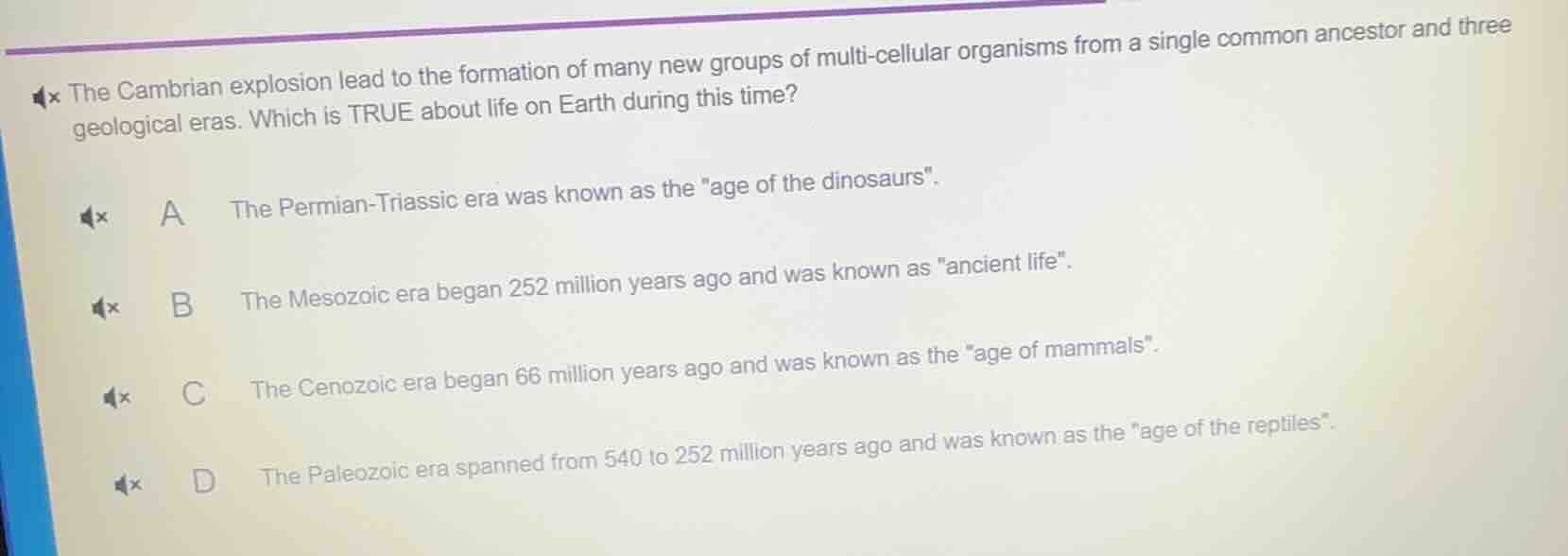 the cambrian explosion lead to the formation of many new groups of mult…
