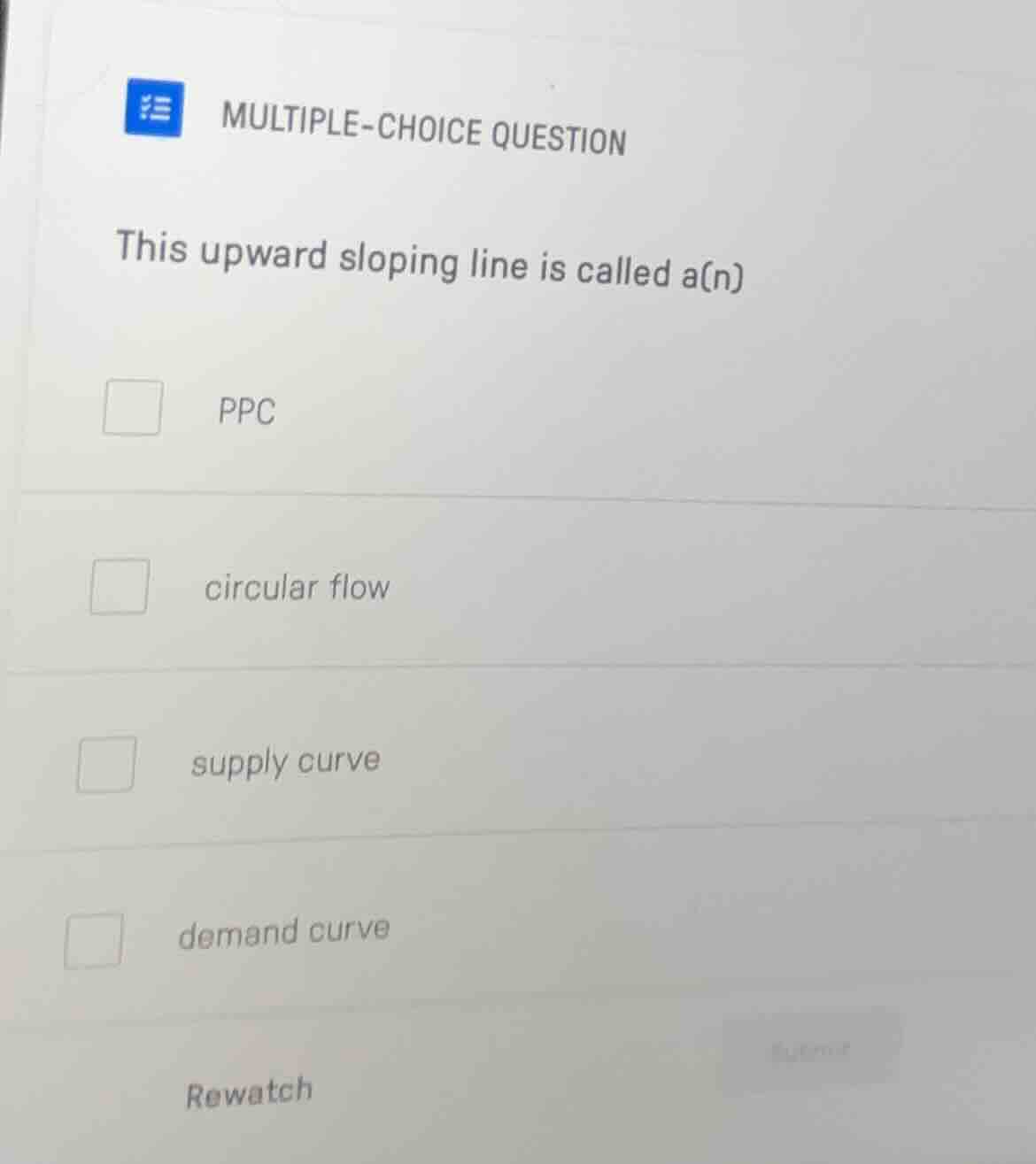 multiple-choice question this upward sloping line is called a(n) ppc ci…