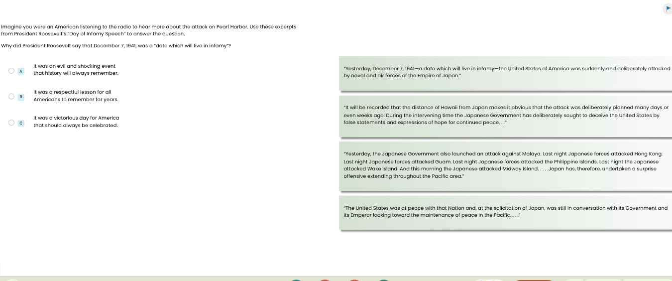 imagine you were an american listening to the radio to hear more about …