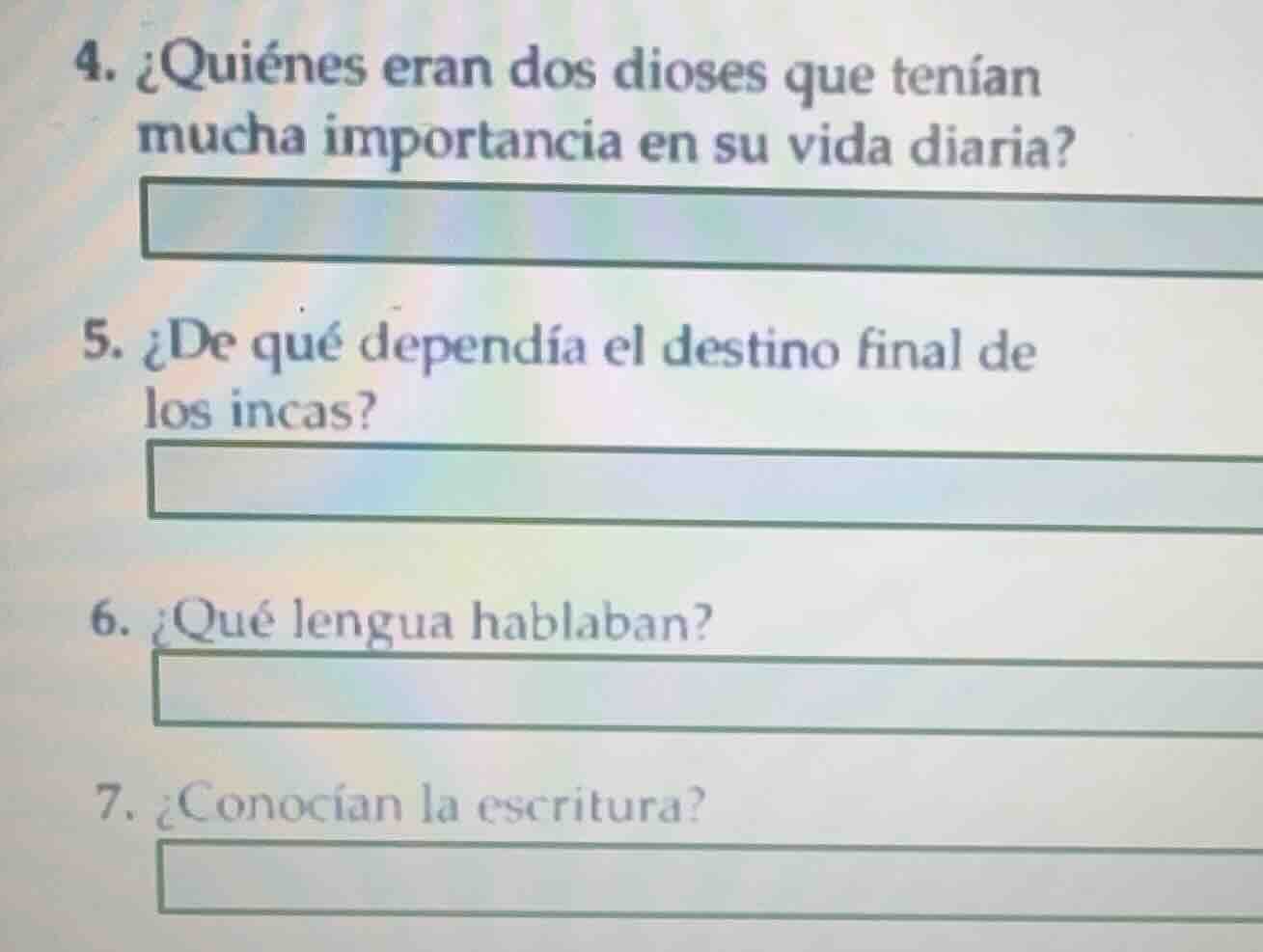 4. ¿quiénes eran dos dioses que tenían mucha importancia en su vida dia…