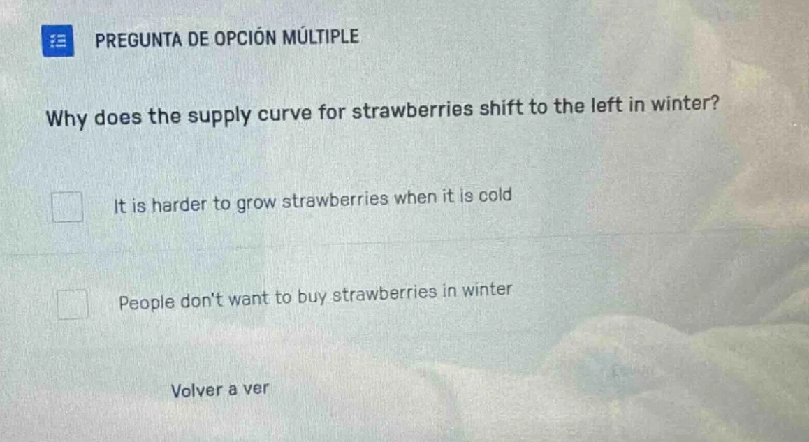 pregunta de opción múltiple why does the supply curve for strawberries …