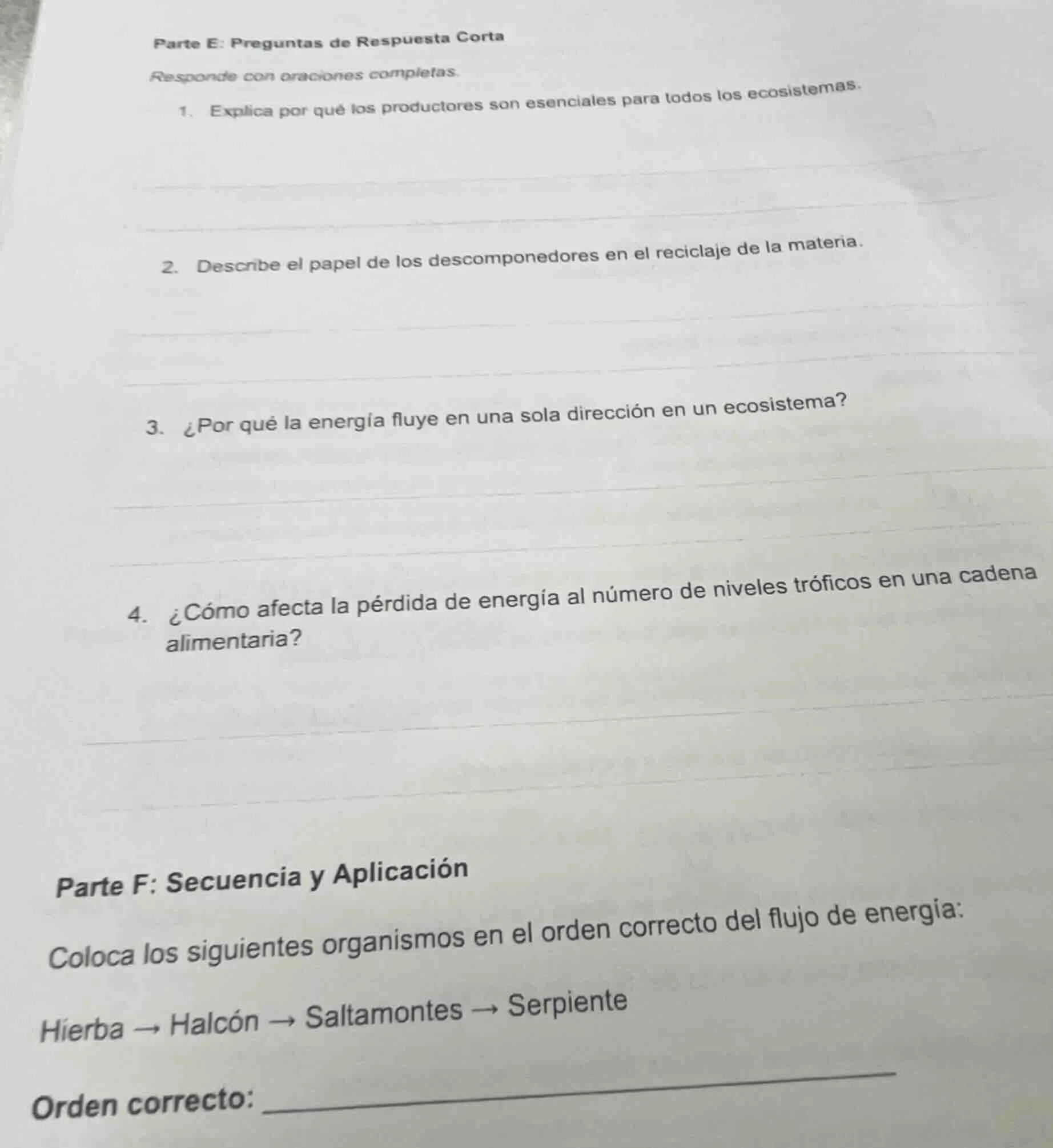 parte e: preguntas de respuesta corta responde con oraciones completas.…