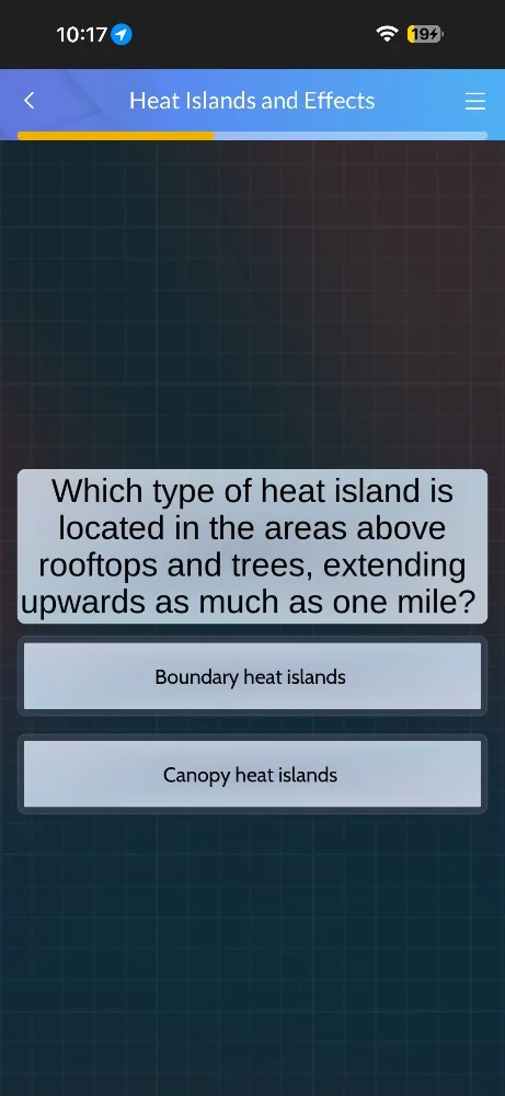 heat islands and effects which type of heat island is located in the ar…