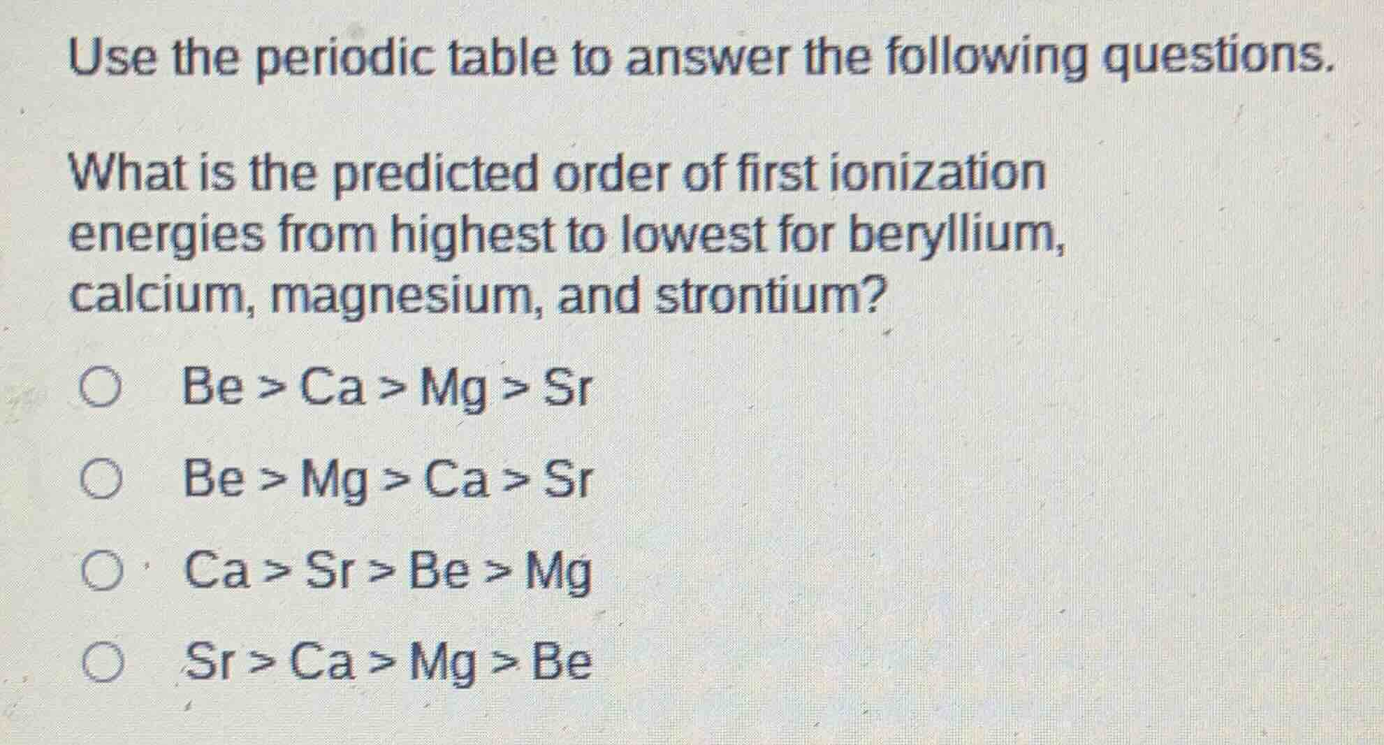 use the periodic table to answer the following questions. what is the p…