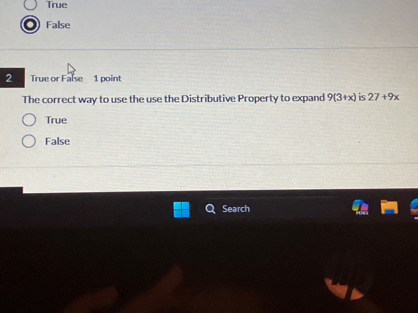 true false 2 true or false 1 point the correct way to use the use the d…