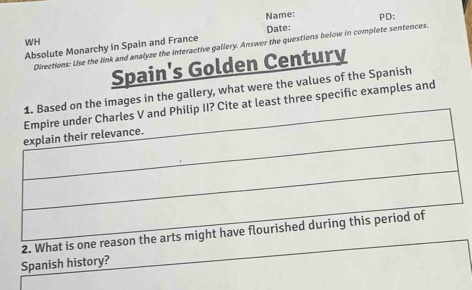 whabsolute monarchy in spain and francename:pd:date:directions: use the…