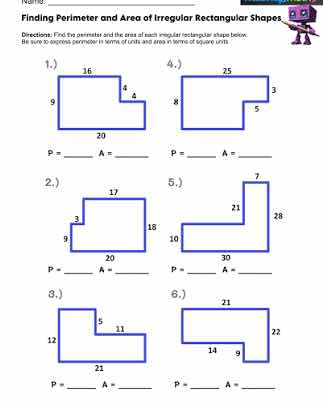 name:finding perimeter and area of irregular rectangular shapesdirectio…