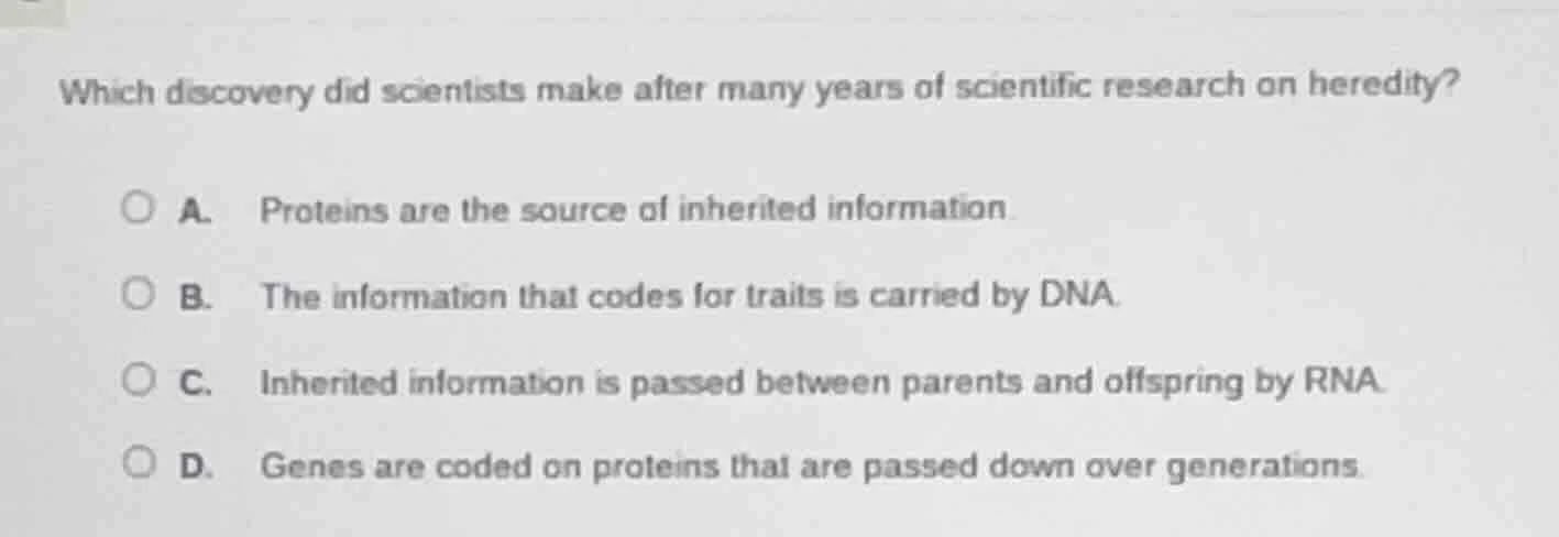 which discovery did scientists make after many years of scientific rese…