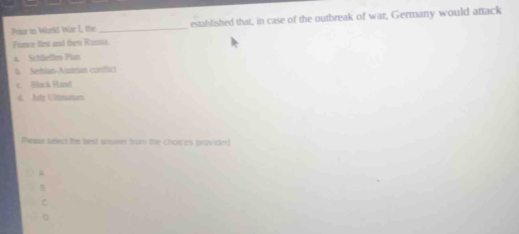 prior to world war i, the _______________ established that, in case of …