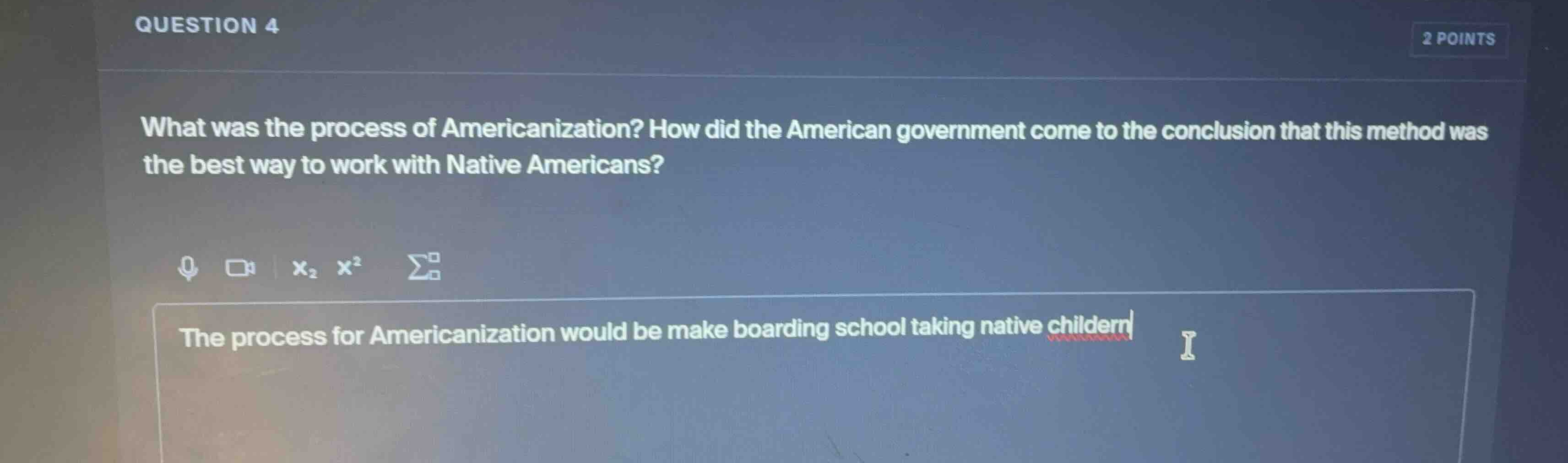 what was the process of americanization? how did the american governmen…