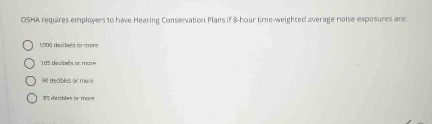 osha requires employers to have hearing conservation plans if 8-hour ti…