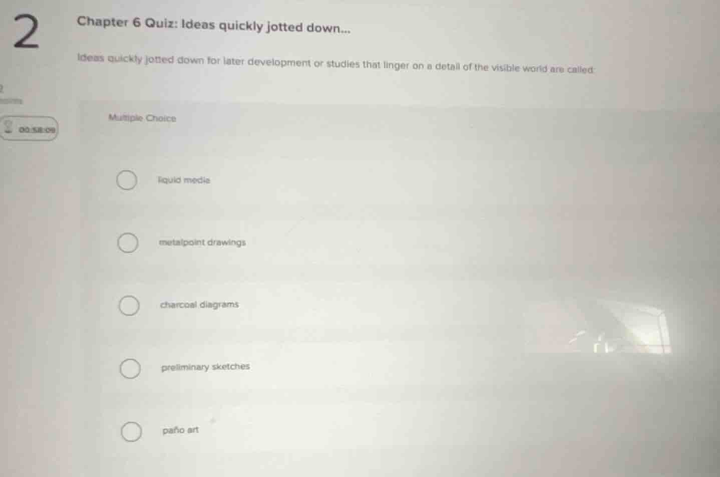 chapter 6 quiz: ideas quickly jotted down... ideas quickly jotted down …