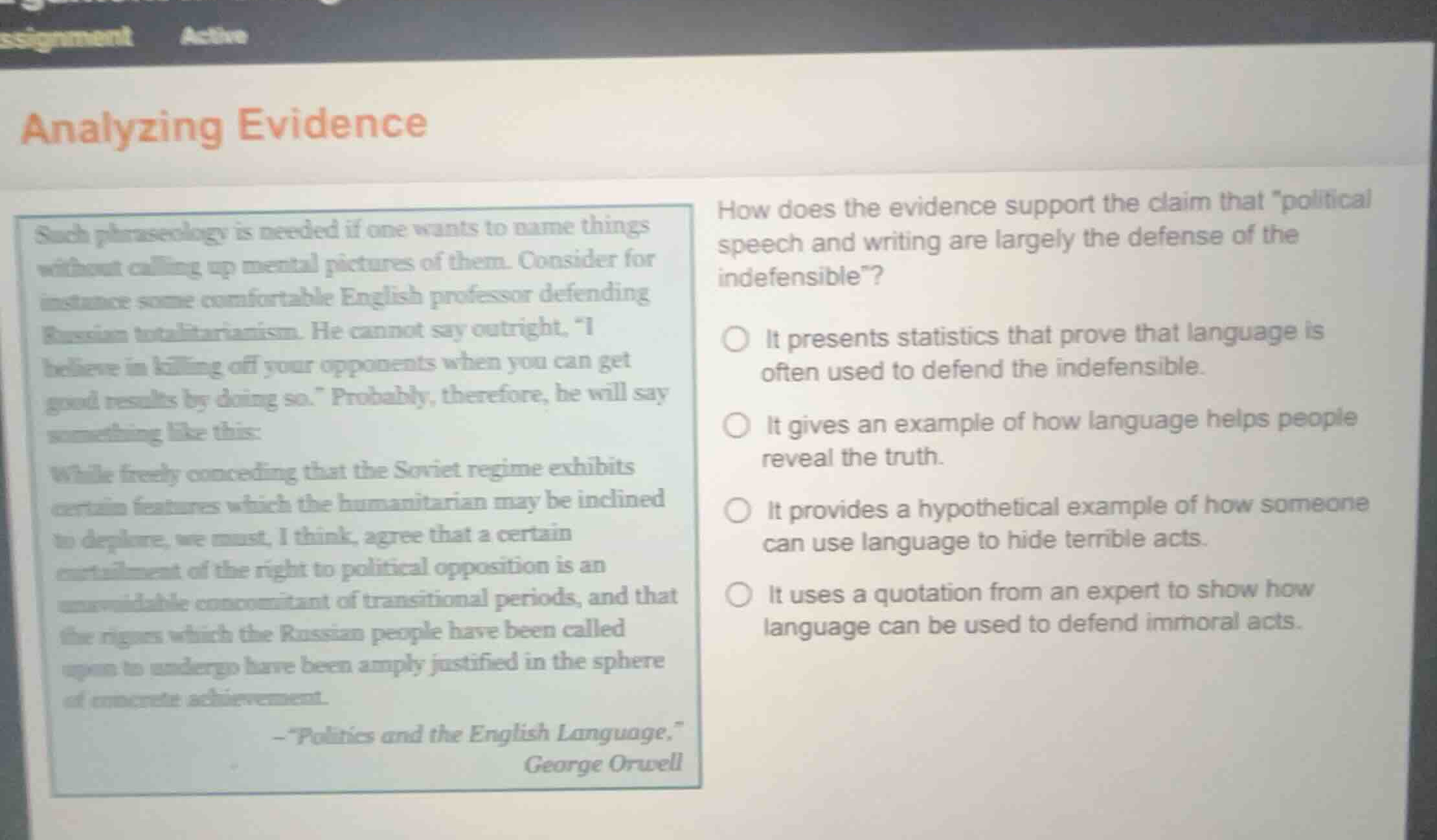 analyzing evidence such phraseology is needed if one wants to name thin…