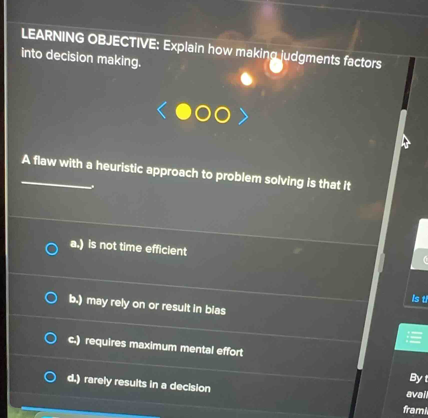 learning objective: explain how making judgments factors into decision …