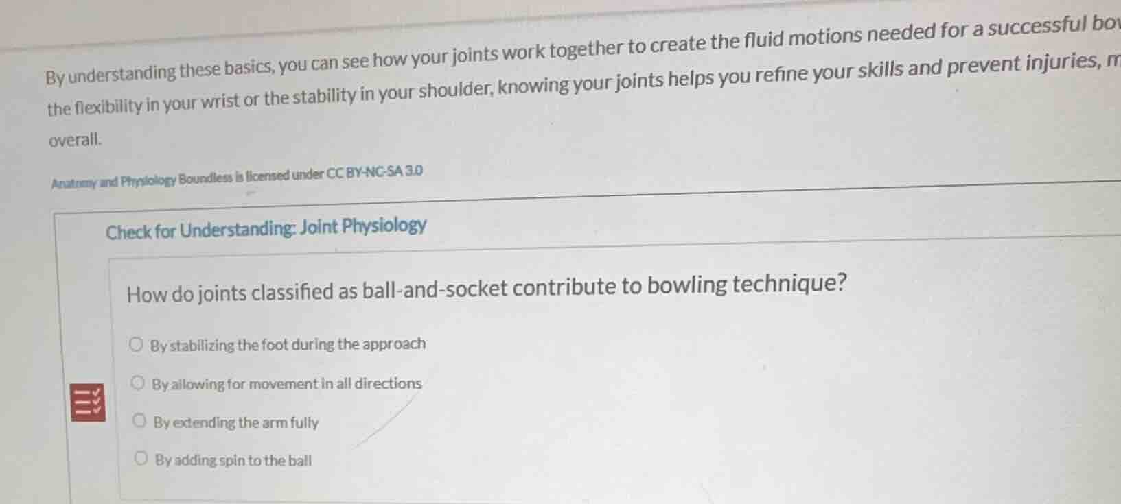 check for understanding: joint physiology how do joints classified as b…