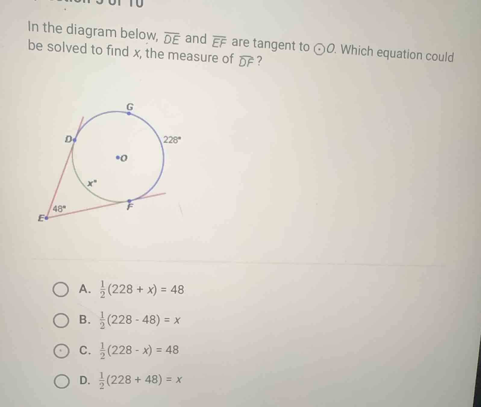 in the diagram below, \\(\\overline{de}\\) and \\(\\overline{ef}\\) are…