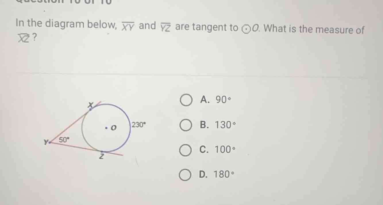 in the diagram below, \\(\\overline{xy}\\) and \\(\\overline{yz}\\) are…
