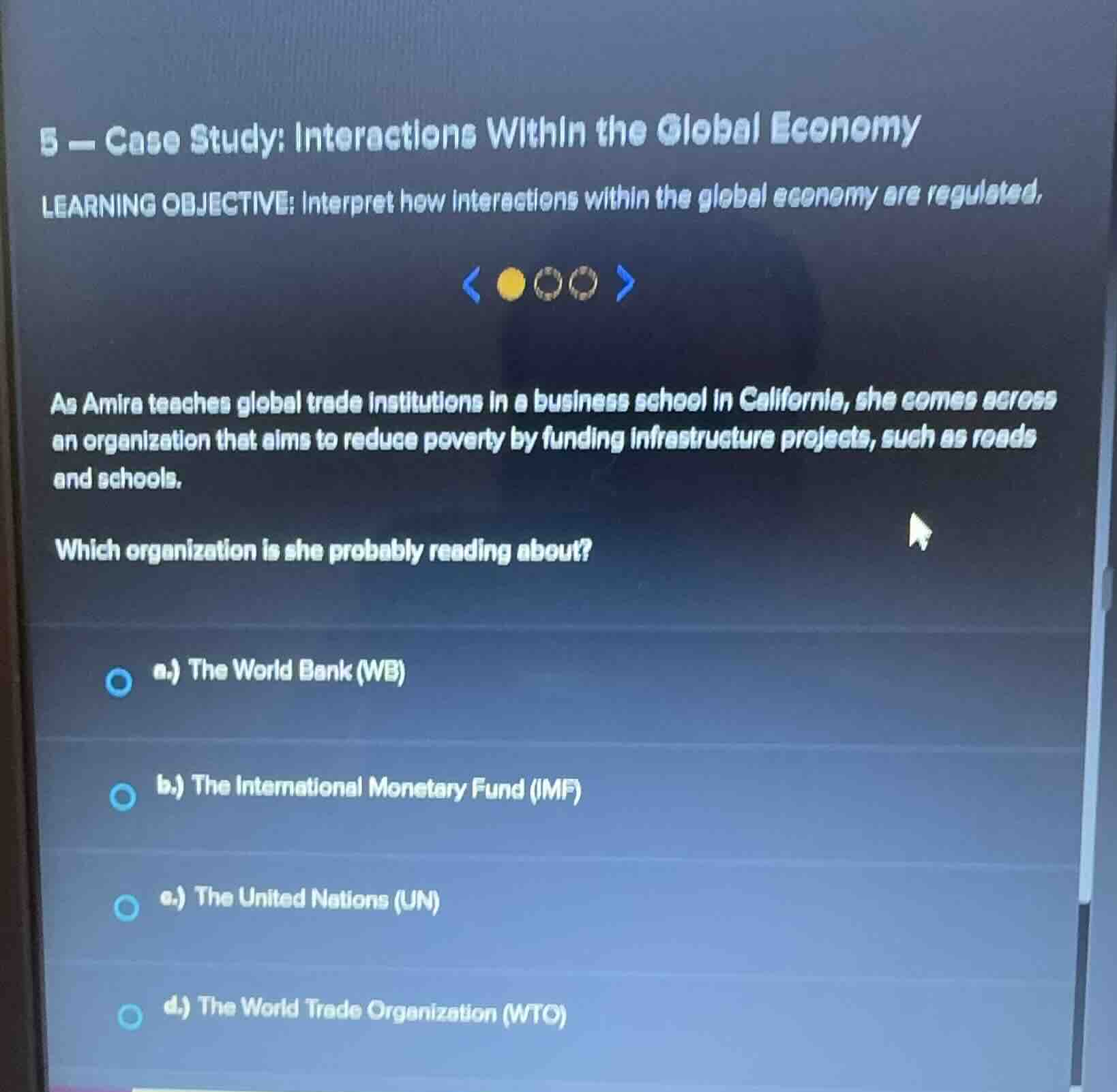 5 - case study: interactions within the global economy learning objecti…