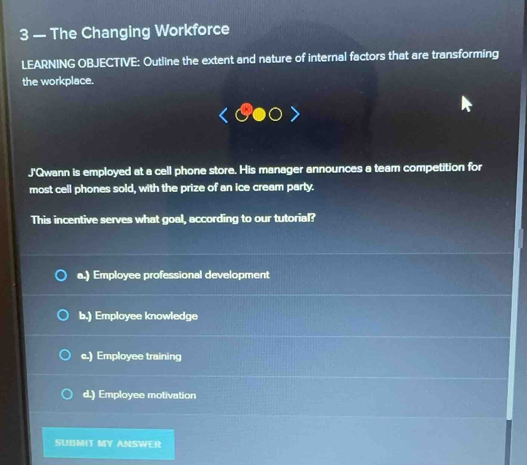 3 - the changing workforce learning objective: outline the extent and n…