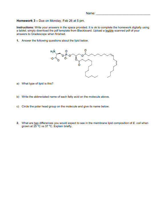 homework 3 - due on monday, feb 26 at 5 pm. instructions: write your an…
